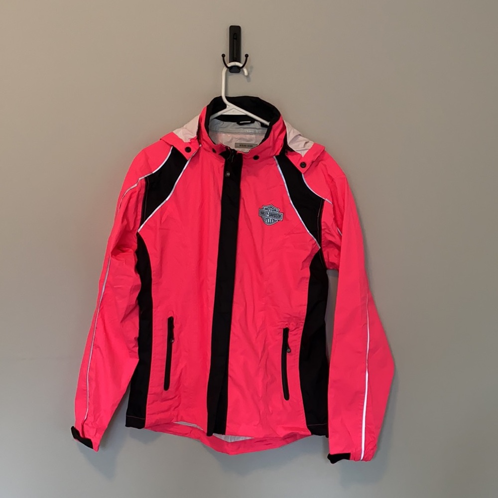 Harley-Davidson Hi-Vis Reflective Rain Suit with Gaiters